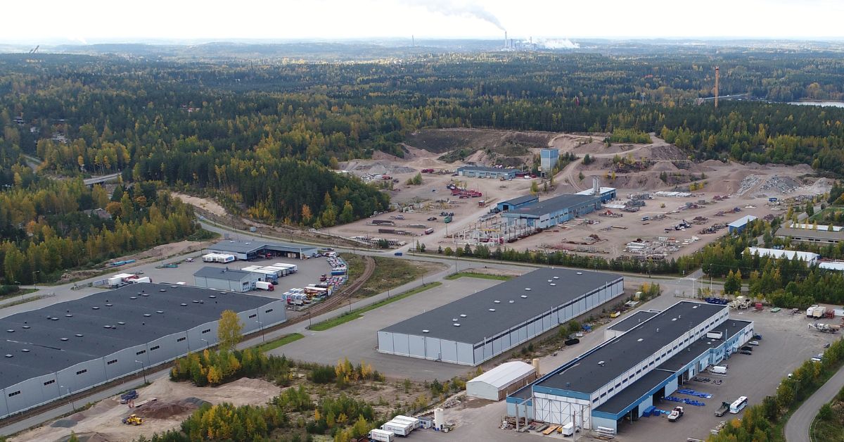 Teholan kasvava logistiikkakeskittymä Kouvolassa