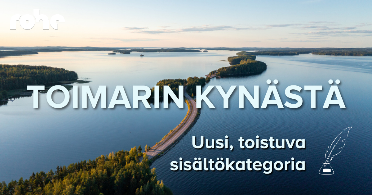 Toimarin kynästä – Katsaus Rohen syksyyn